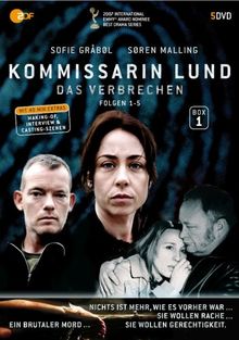 Kommissarin Lund - Das Verbrechen, Box 1, Folgen 1-5 [5 DVDs] von Birger Larsen, Kristoffer Nyholm | DVD | Zustand gut