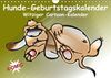 Hunde-Geburtstagskalender/Witziger Cartoon-Kalender (Wandkalender immerwährend DIN A4 quer)