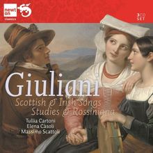 Giuliani: Scottish/ Irish Songs (Songs/ Etudes/ Rossiniana) (Newton Classics: 8802101) by Tullia Cartoni  | CD | condition very good
