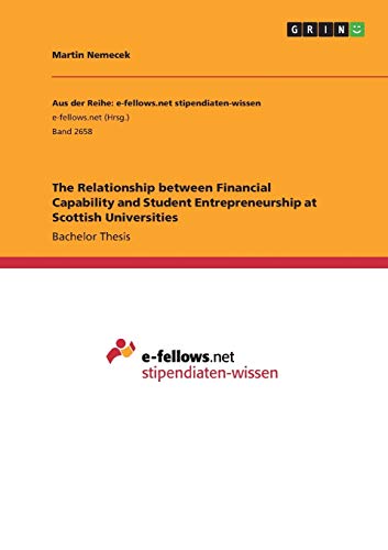 The Relationship between Financial Capability and Student Entrepreneurship at Scottish Universities