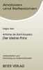 Analysen und Reflexionen, Bd.56, Antoine de Saint-Exupery 'Der kleine Prinz': Interpretation und Vorschlag zur Unterrichtsarbeit