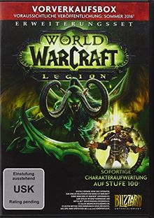 World of Warcraft: Legion (Add-On) - Vorverkaufsbox [Download-Code, kein Datenträger enthalten]
