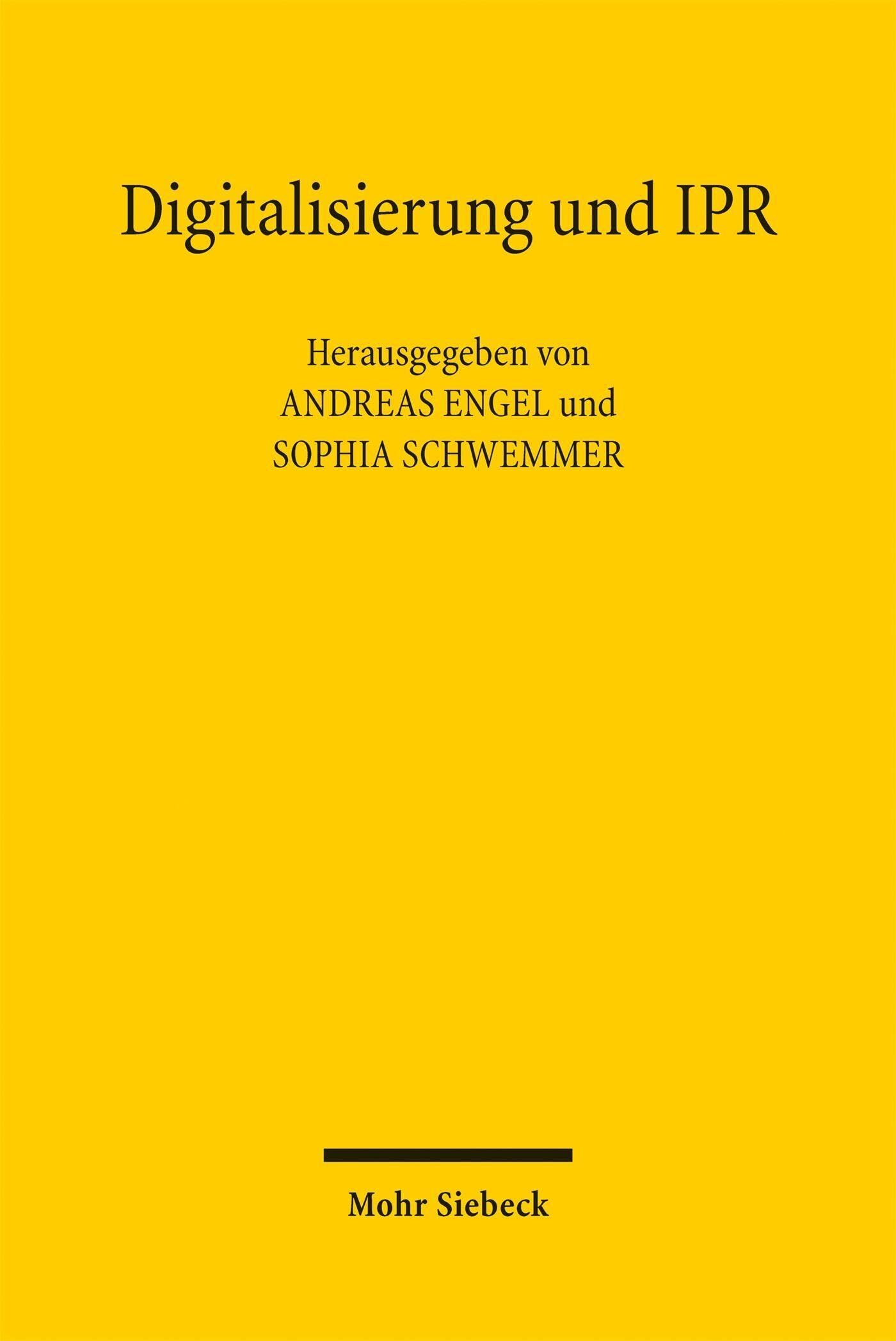Digitalisierung und IPR - Neuware