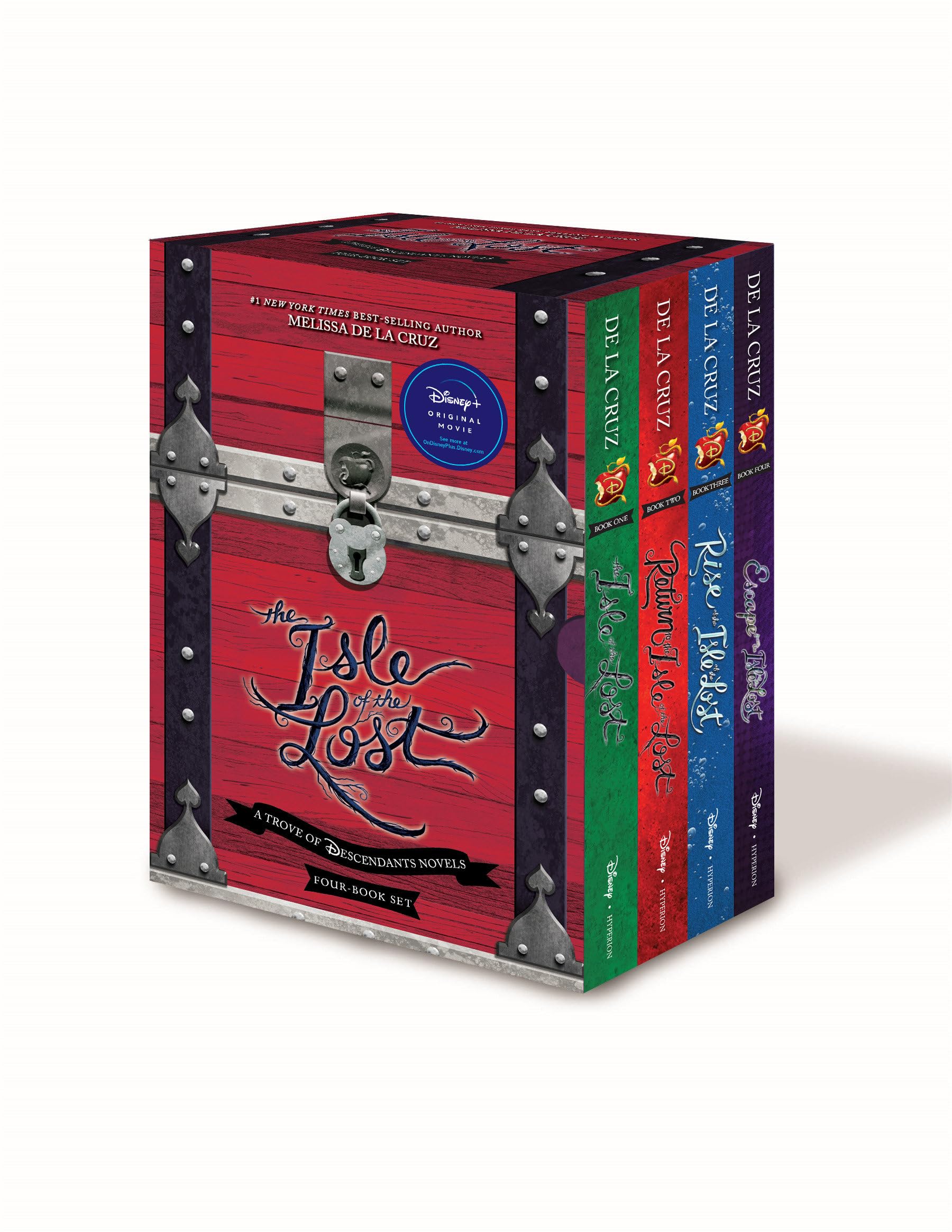Melissa de la Cruz Isle Of The Lost Paperback Box Set, The Isle Of The Lost / Return To The Isle Of The Lost / Rise Of The Isle Of The Lost / Escape From The Isle Of