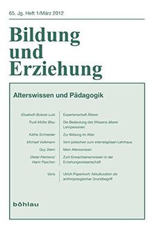 Alterswissen in der Pädagogik (Bildung und Erziehung)