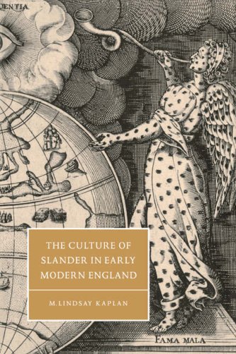 Culture Slander Early Mod England (Cambridge Studies in Renaissance Literature and Culture, Band 19)