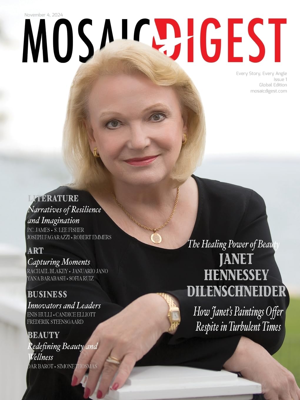 Mosaic Digest - Janet Hennessey Dilenschneid: P.C. James ¿ S. Lee Fisher, Joseph Fagarazzi, Robert Emmers, Rachael Blakey, Januario Jano , Yana ... Elliott, Frederik Steensgaard (Issue, Band 1)
