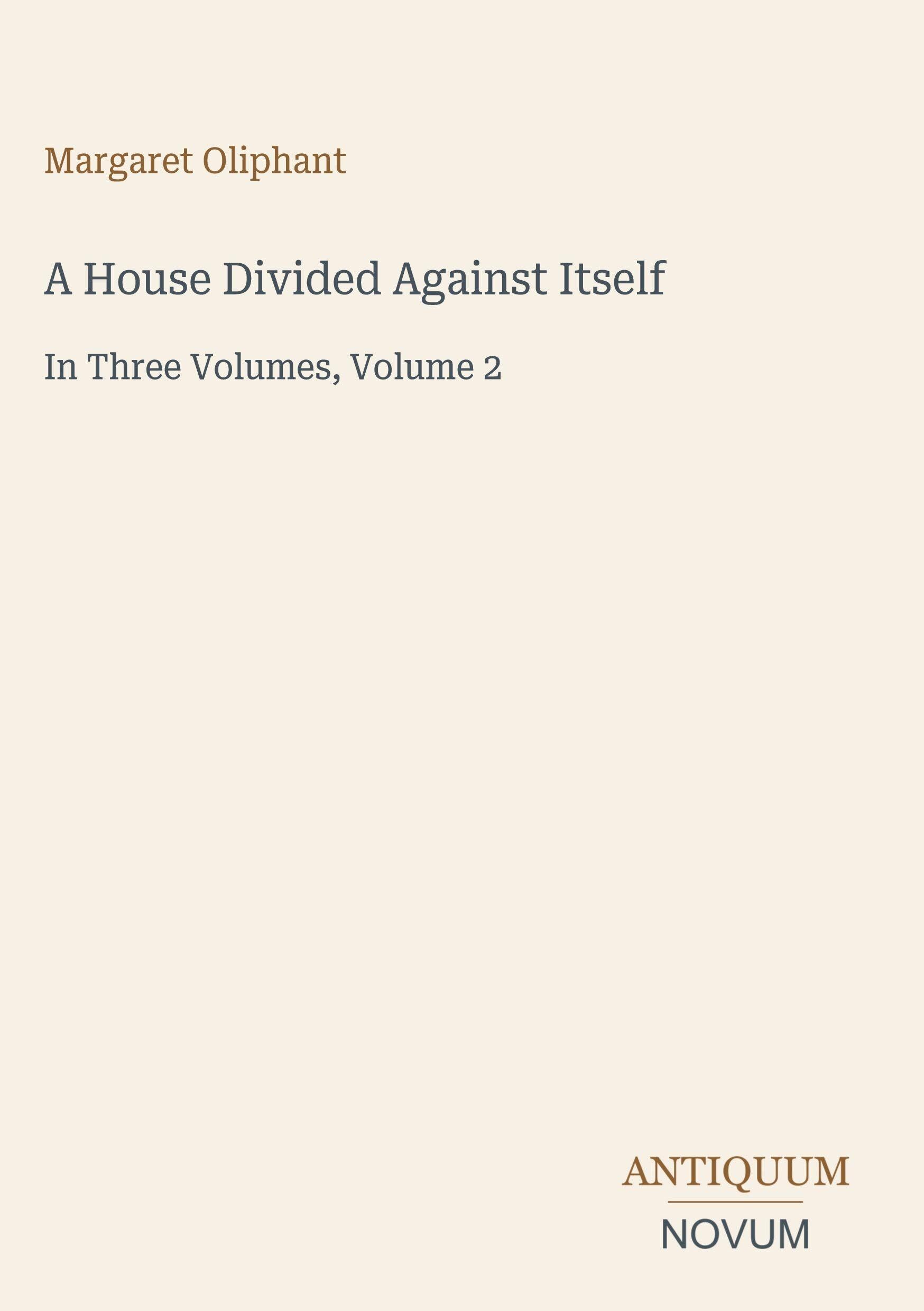 A House Divided Against Itself