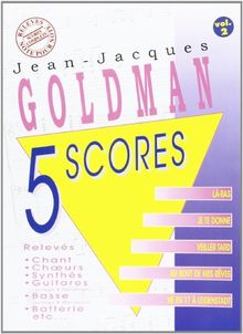 Goldman Jean-Jacques 5 Scores Volume 2 Book
