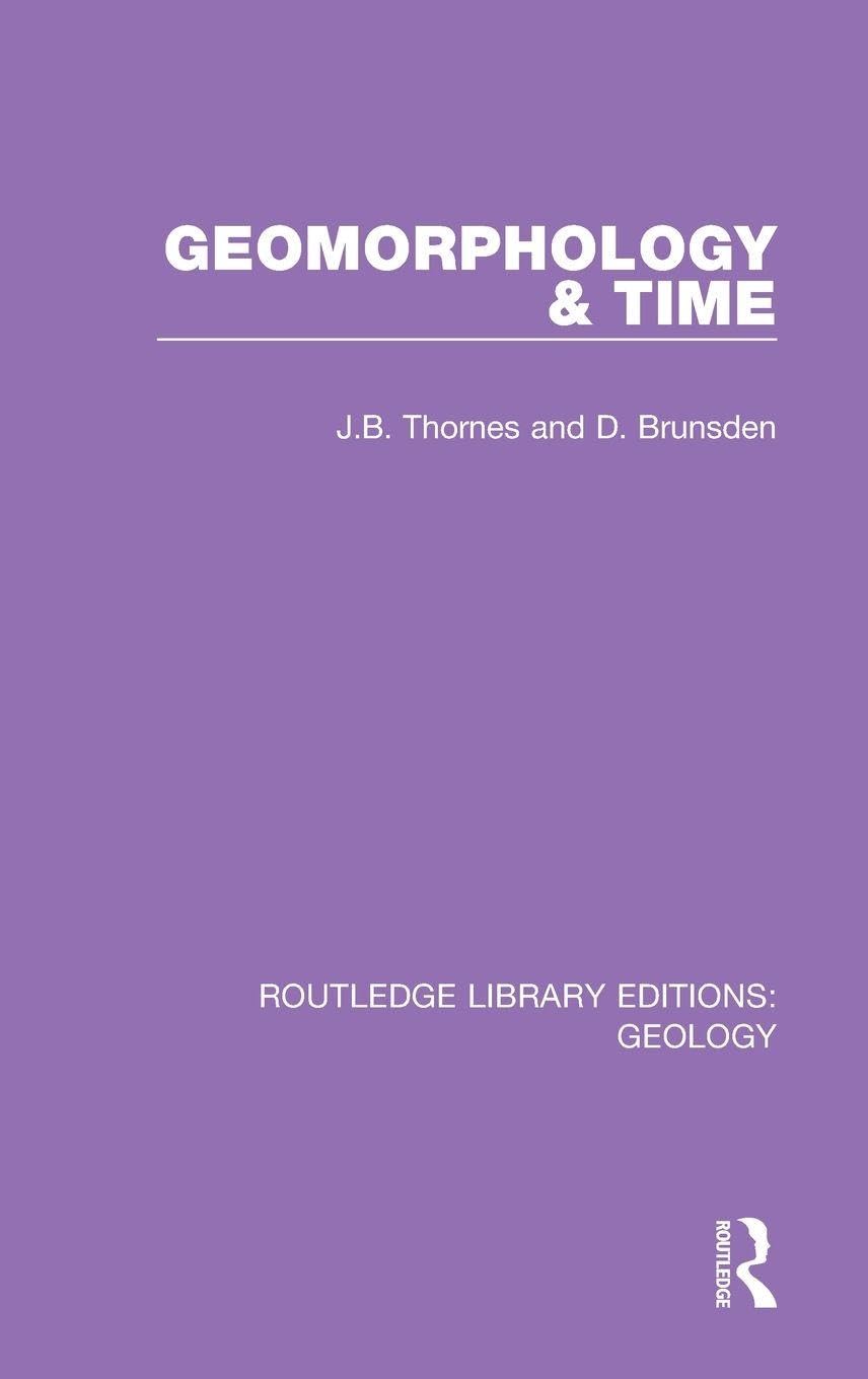 Geomorphology & Time (Routledge Library Editions: Geology, Band 15)