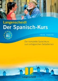 Langenscheidt Der Spanisch-Kurs - Set mit 3 Büchern und 9 Audio-CDs: Der komplette Sprachkurs zum erfolgreichen Selbstlernen (Langenscheidt - Die Sprachkurse)