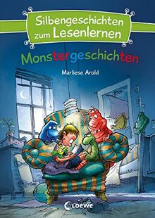 Silbengeschichten zum Lesenlernen - Monstergeschichten: Erstlesebuch mit farbiger Silbentrennung ab 7 Jahren de Arold, Marliese | Livre | état très bon