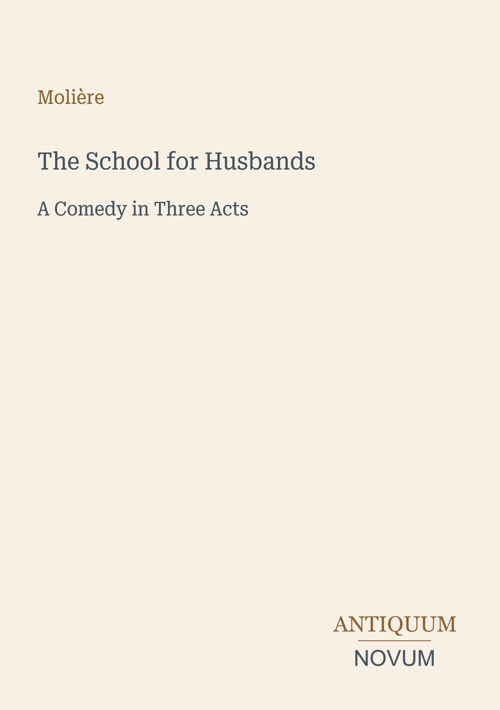 The School for Husbands