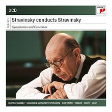 Stravinsky Conducts Stravinsky-Symphonies+Concerto