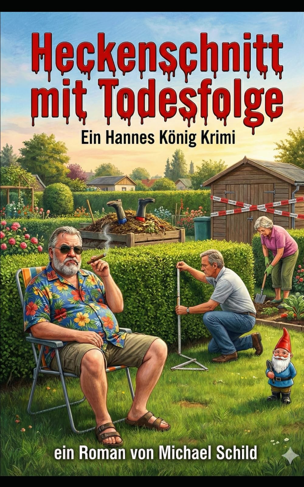 Heckenschnitt mit Todesfolge: Ein Hannes König Krimi - Band 4