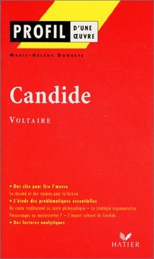 Profil D&#039;Une Oeuvre: No. 262 Voltaire, Candide ou l&#039;optimisme