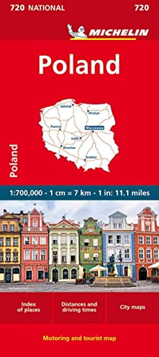Die Buchhandlung in Oelde hat das Buch Michelin Polen: Straßen- und Tourismuskarte 1:700.000 (MICHELIN Nationalkarten)