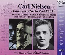 The Historic Carl Nielsen Collection Vol. 2 (Konzerte / Orchesterwerke / Lieder)