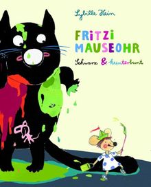 Fritzi Mauseohr Schwarz & Kunterbunt