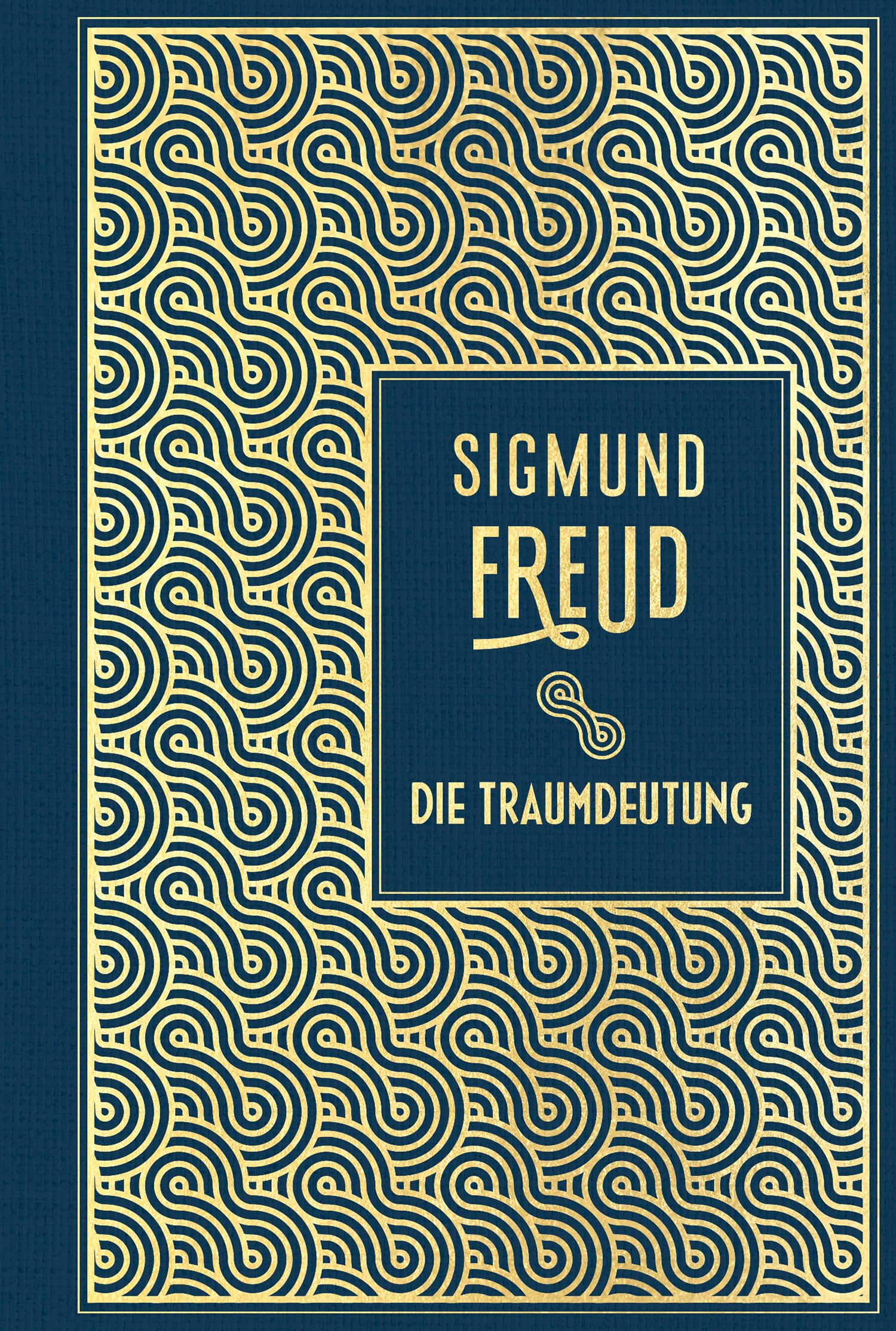 Die Traumdeutung: Leinen mit Goldprägung