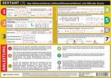 Sextant 3: Das Höhenverfahren (Höhendifferenzverfahren) mit Hilfe der Sonne