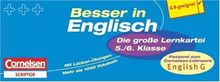 Besser in der Sekundarstufe I - Englisch: Besser in Englisch. Sekundarstufe I. 5./6. Schuljahr. Die große Lernkartei. Neubearbeitung: 500 Karteikarten ... Lücken-Übungen, Lösungen, Lautschrift