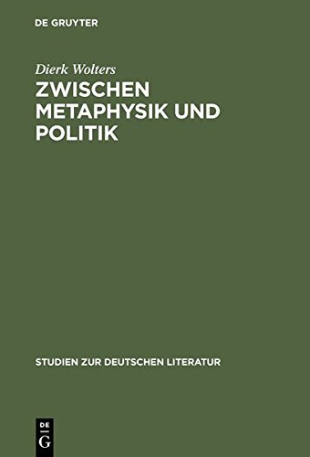 Zwischen Metaphysik und Politik: Thomas Manns Roman »Joseph und seine Brüder« in seiner Zeit (Studien zur deutschen Literatur, Band 147)