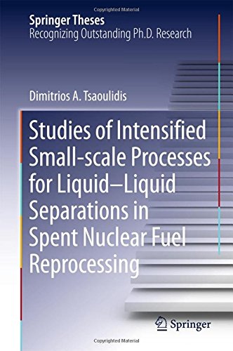 Studies of Intensified Small-scale Processes for Liquid-Liquid Separations in Spent Nuclear Fuel Reprocessing (Springer Theses)