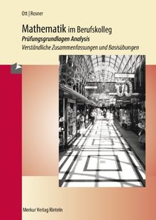 Mathematik im Berufskolleg Prüfungsgrundlagen Analysis: Verständliche Zusammenfassungen und Basisübungen - Fachhochschulreife in Baden-Württemberg