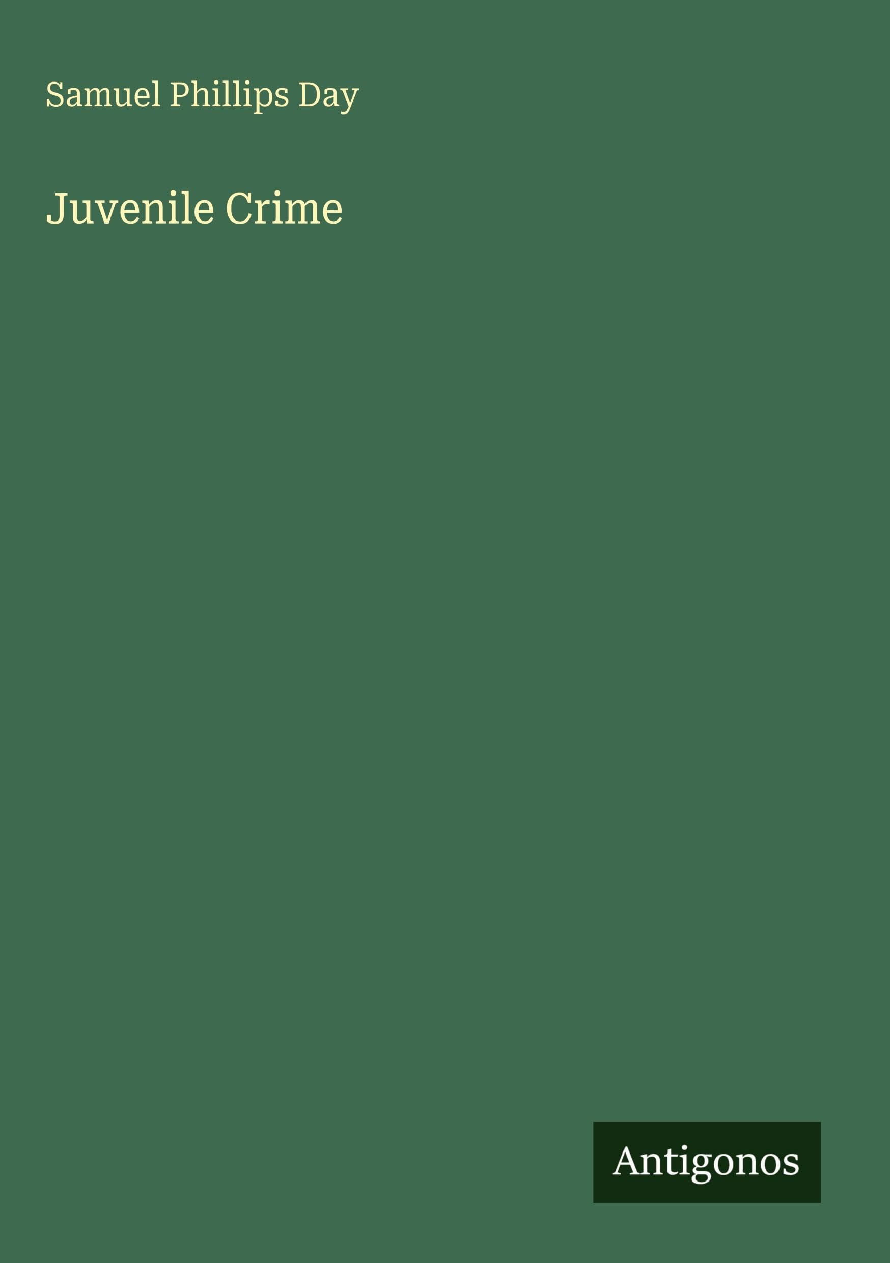 Juvenile Crime