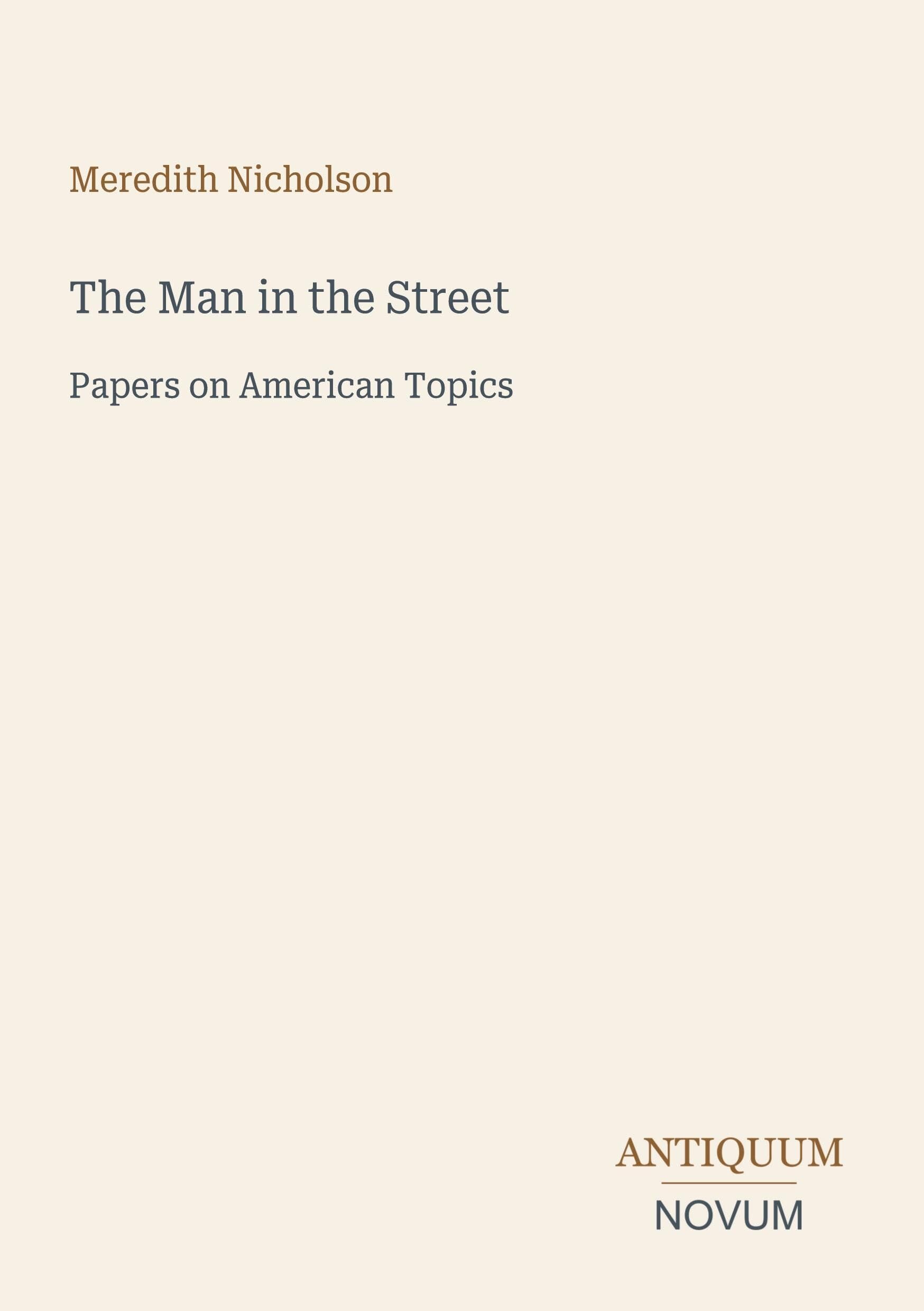 The Man in the Street