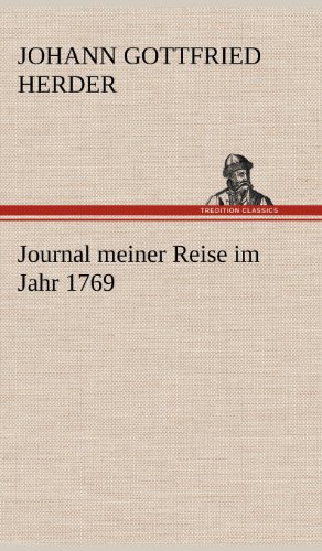 Journal meiner Reise im Jahr 1769