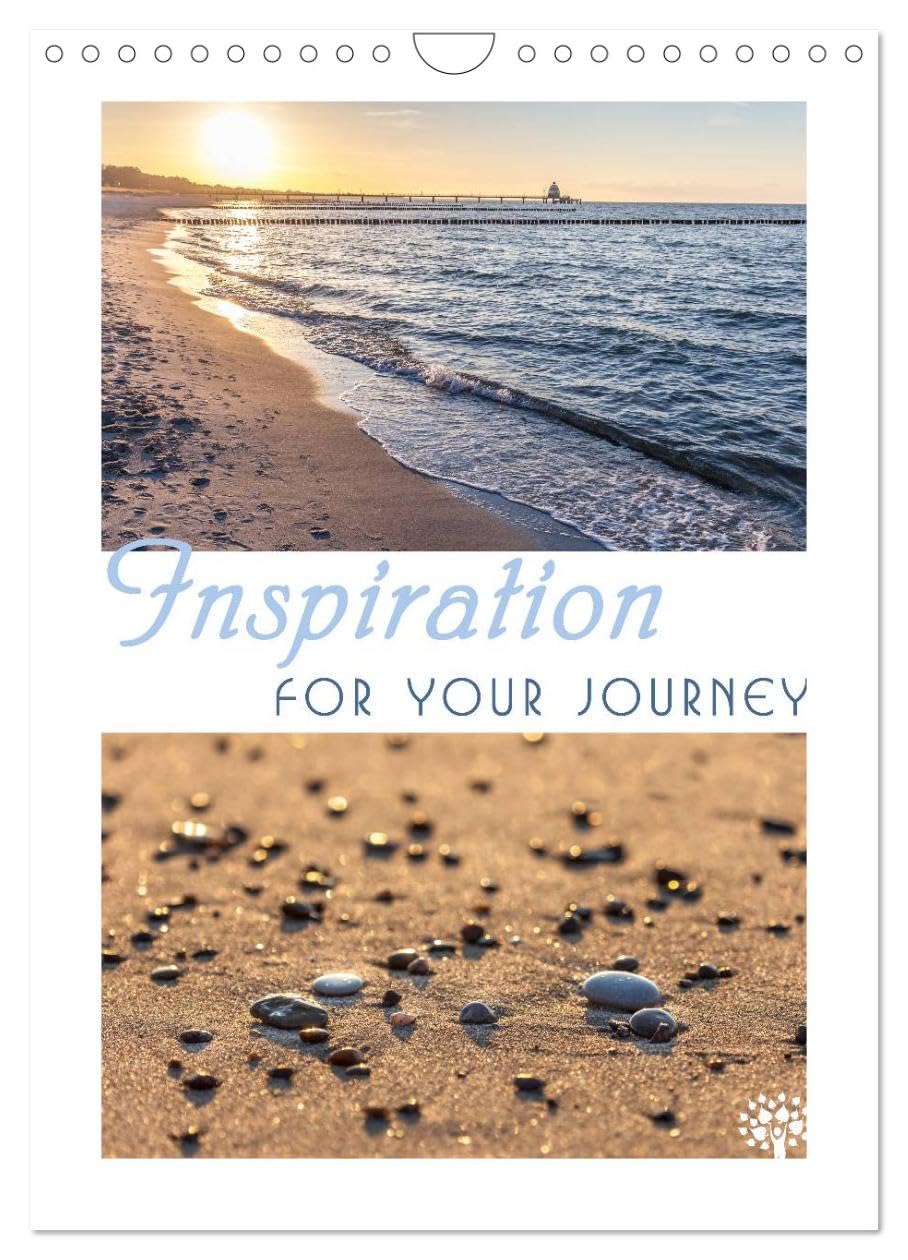 Inspiration for your Journey (Wall Calendar 2026 DIN A4 portrait), CALVENDO 12 Month Wall Calendar: This unique calendar presents you with inspiring ... in an exclusive design for every month.
