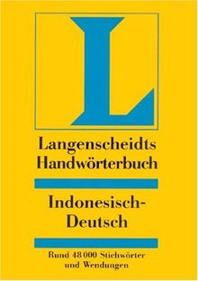 Langenscheidt Handwörterbuch Indonesisch-Deutsch