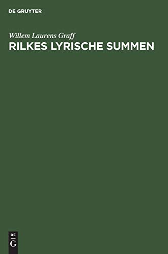 Rilkes lyrische Summen