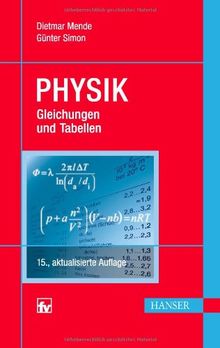 Physik: Gleichungen und Tabellen