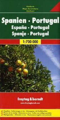 Freytag Berndt Autokarten, Spanien-Portugal - Maßstab 1:700 000 (freytag & berndt Auto + Freizeitkarten)