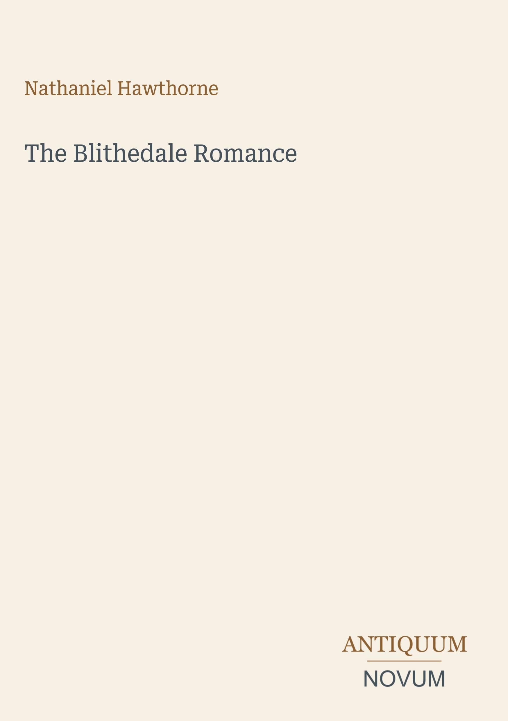The Blithedale Romance