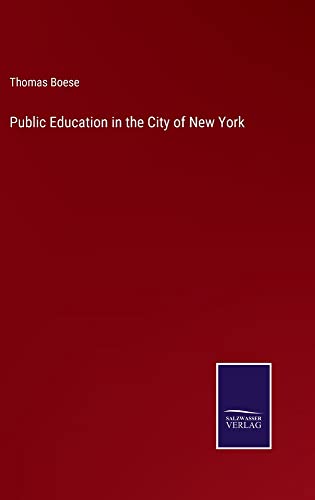 Public Education in the City of New York