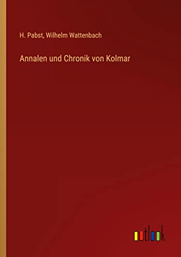 Annalen und Chronik von Kolmar