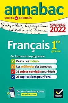 Français 1re générale : nouveau bac 2022