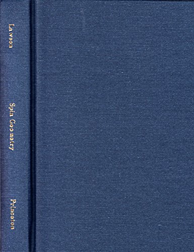 Spin Geometry (Princeton Mathematical Series)