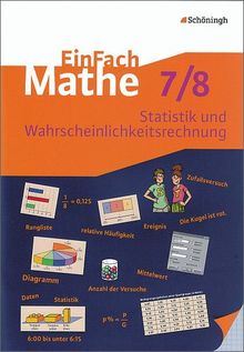 EinFach Mathe: Statistik und Wahrscheinlichkeitsrechnung: Jahrgangsstufen 7/8