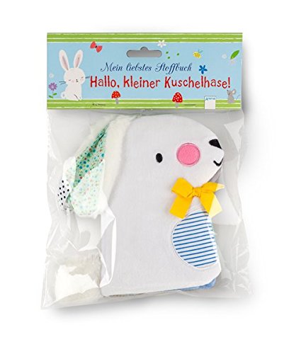 Hallo kleiner Kuschelhase! Mein liebstes Stoffbuch - Susie Brooks Leinen