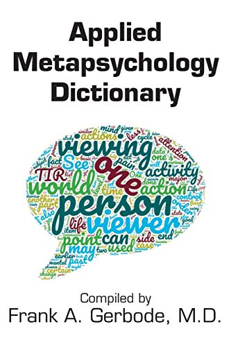 unbekannt Applied Metapsychology Dictionary