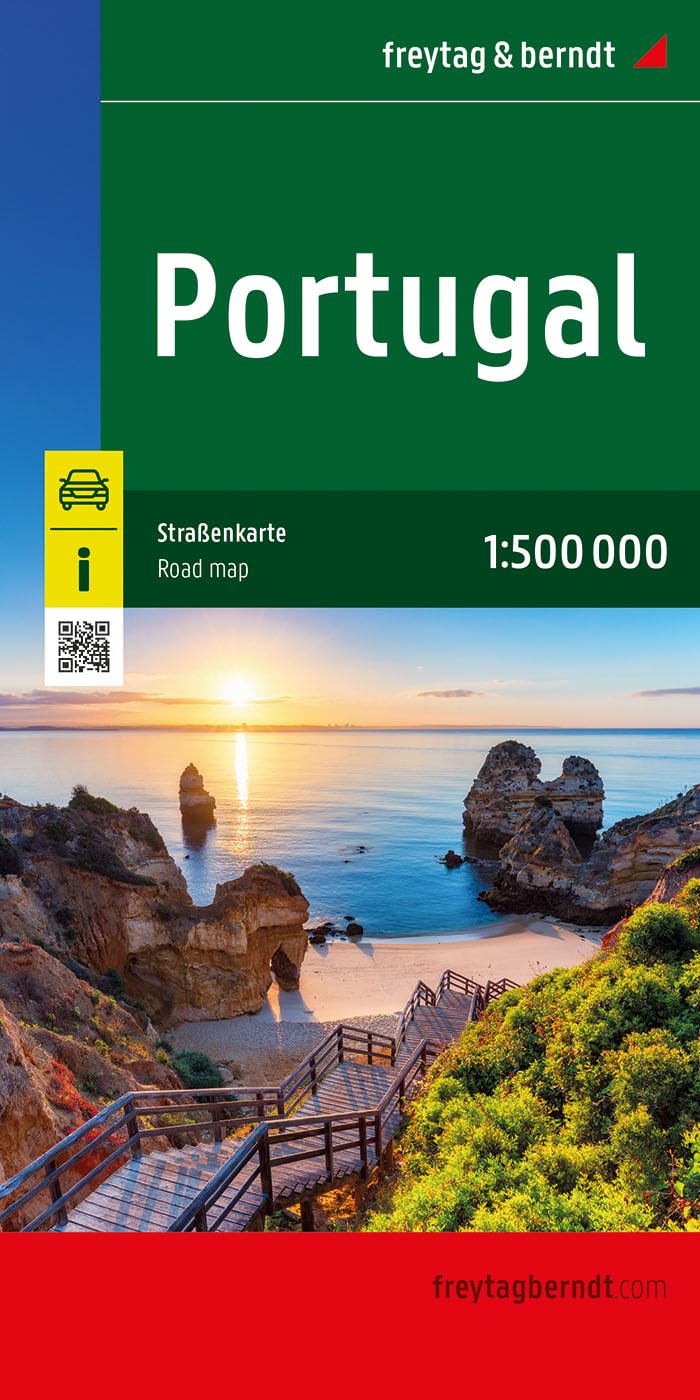 Portugal, Straßenkarte 1:500.000, freytag & berndt (freytag & berndt Auto + Freizeitkarten)