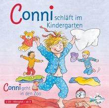 Conni schläft im Kindergarten / Conni geht in den Zoo: : 1 CD