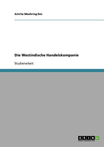 Die Westindische Handelskompanie