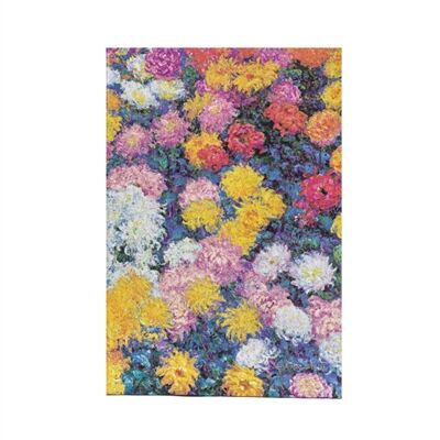 Monet's Chrysanthemums Mini Unlined Hardback Journal (Elastic Band Closure) - Neuware