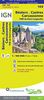 Béziers.Castres.Carcassonne 1:100 000: IGN Cartes Top 100 - Straßenkarte